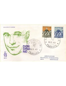 ITALY 1972 FDC (Venice) Don Luigi Orione ord