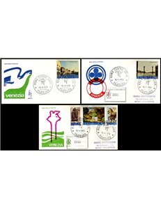 ITALIA 1973 FDC (Venetia) Salviamo Venezia racc