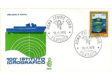 ITALIA 1973 FDC (Venetia) Istituto idrografico ord