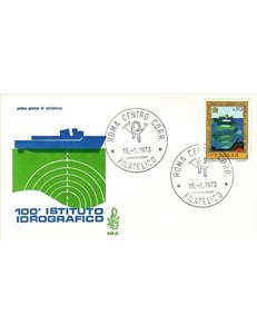 ITALIA 1973 FDC (Venetia) Istituto idrografico