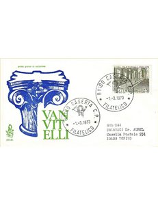 ITALY 1973 FDC (Venice) Luigi Vanvitelli