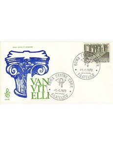 ITALIA 1973 FDC (Venetia) Luigi Vanvitelli ord