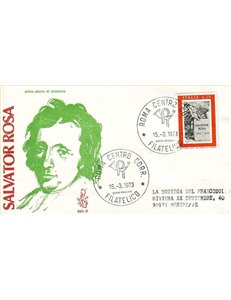 ITALIA 1973 FDC (Venetia) Salvator Rosa
