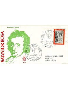 ITALIA 1973 FDC (Venetia) Salvator Rosa ord