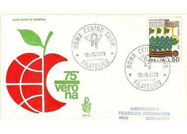 ITALY 1973 FDC (Venice) Verona Fair ord