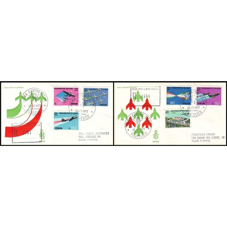 ITALY 1973 FDC (Venezia) Air Force collected