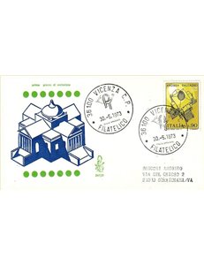 ITALIA 1973 FDC (Venetia) Andrea Palladio