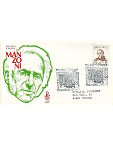 ITALIA 1973 FDC (Venetia) Alessandro Manzoni