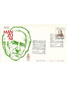 ITALIA 1973 FDC (Venetia) Alessandro Manzoni ord