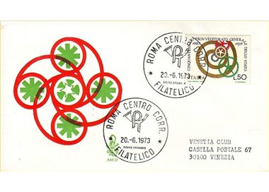 ITALIA 1973 FDC (Venetia) Provveditorato dello Stato ord