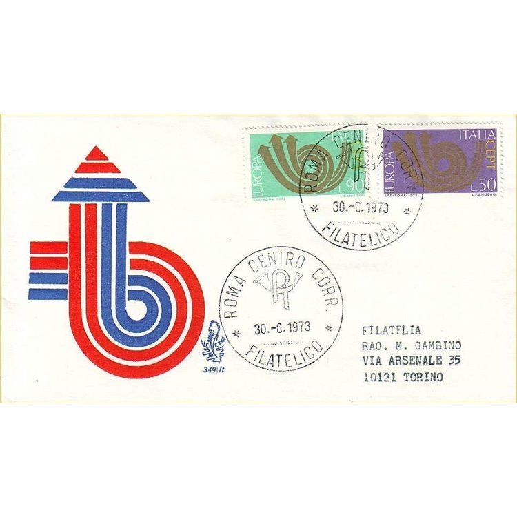 ITALY 1973 FDC (Venice) Europe