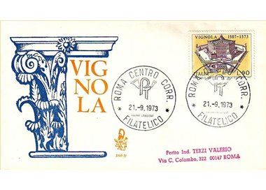 ITALIA 1973 FDC (Venetia) Vignola
