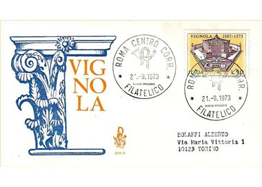ITALIA 1973 FDC (Venetia) Vignola ord