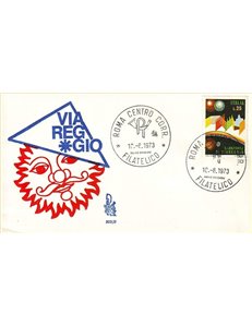 ITALIA 1973 FDC (Venetia) Carnevale Viareggio rm