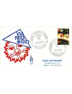 ITALIA 1973 FDC (Venetia) Carnevale Viareggio ord