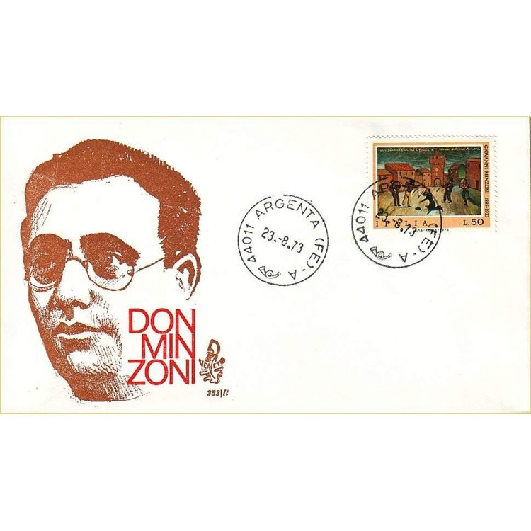 ITALY 1973 FDC (Venice) Don Minzoni ord
