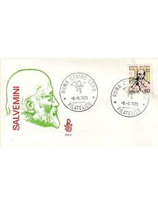 ITALY 1973 FDC (Venice) Gaetano Salvemini rm