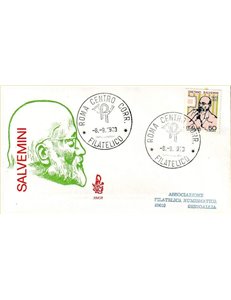 ITALIA 1973 FDC (Venetia) Gaetano Salvemini ord