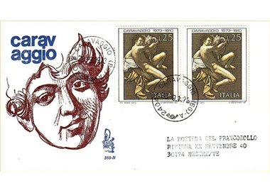 ITALY 1973 FDC (Venice) Caravaggio