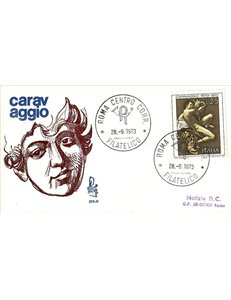 ITALY 1973 FDC (Venice) Caravaggio ord