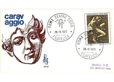 ITALY 1973 FDC (Venice) Caravaggio ord