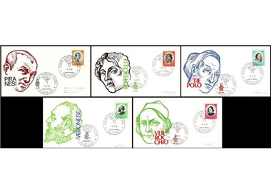 ITALIA 1973 FDC (Venetia) Artisti ord