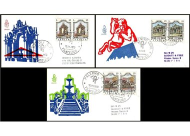 ITALIA 1973 FDC (Venetia) Fontane