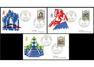 ITALY 1973 FDC (Venice) Fountains ord