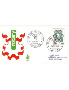 ITALIA 1973 FDC (Venetia) Rotary