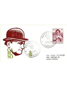 ITALY 1973 FDC (Venetia) Enrico Caruso ord