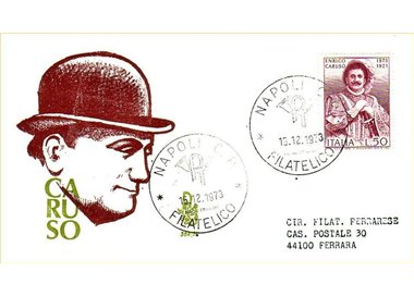 ITALY 1973 FDC (Venetia) Enrico Caruso ord