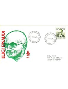 ITALY 1974 FDC (Venice) Luigi Einaudi