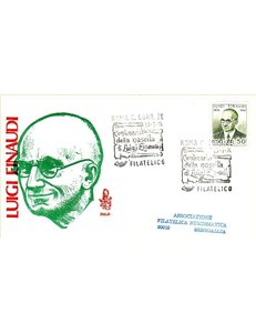 ITALY 1974 FDC (Venice) Luigi Einaudi ord