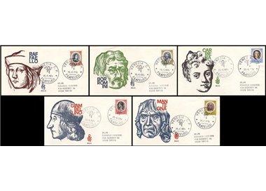 ITALIA 1974 FDC (Venetia) Artisti
