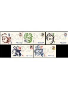 ITALY 1974 FDC (Venice) Artists ord