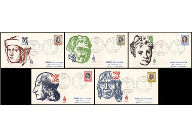 ITALY 1974 FDC (Venice) Artists ord