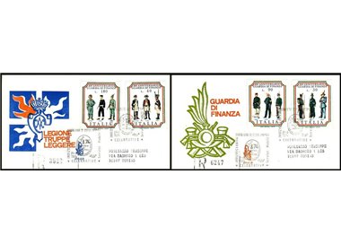 ITALY 1974 FDC (Venice) Guardia di Finanza collected