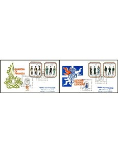 ITALIA 1974 FDC (Venetia) Guardia di Finanza ord