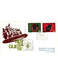 ITALY 1974 FDC (Venice) Bersaglieri