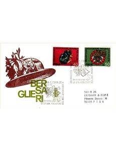 ITALIA 1974 FDC (Venetia) Bersaglieri ord