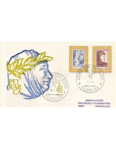 ITALIA 1974 FDC (Venetia) Francesco Petrarca ord
