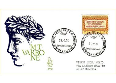 ITALY 1974 FDC (Venetia) Varro