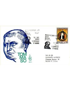 ITALY 1974 FDC (Venetia) San Tommaso d'Aquino ord