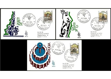 ITALIA 1974 FDC (Venetia) Fontane