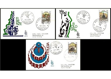 ITALY 1974 FDC (Venice) Fountains ord
