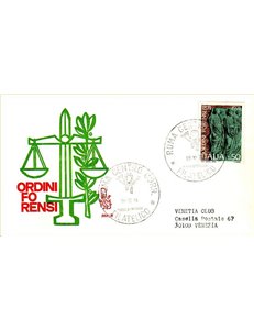 ITALY 1974 FDC (Venice) Bar Association