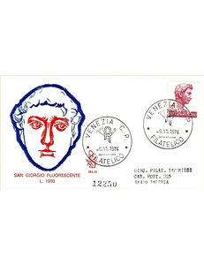 ITALY 1974 FDC (Venice) San Giorgio collection