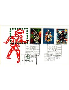 ITALIA 1974 FDC (Venetia) Giornata del francobollo racc