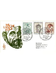 ITALY 1975 FDC (Venice) Michelangelo