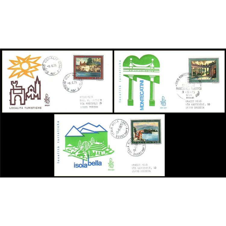 ITALY 1975 FDC (Venice) Tourism